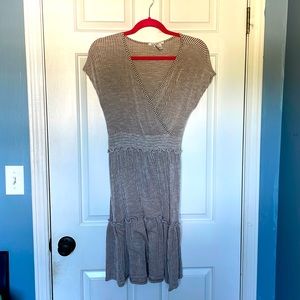 Midi striped dress | size M